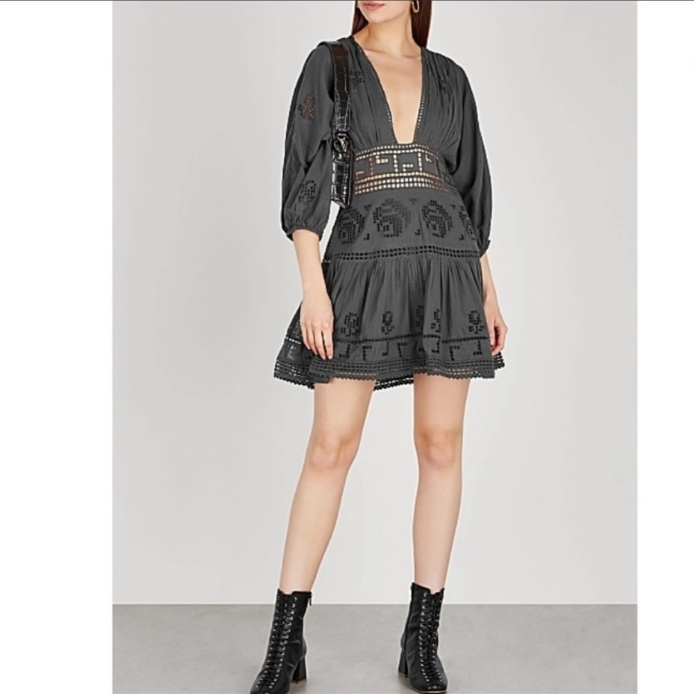 Free People Tea Time Mini Dress